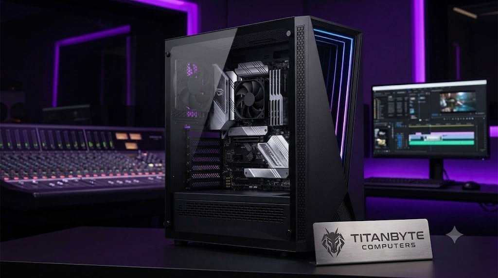 TitanByte Studio PC Pro-Line - 16-Core CPU, Zelf gebouwde pc, Nieuw, Ophalen of Verzenden, 2 TB