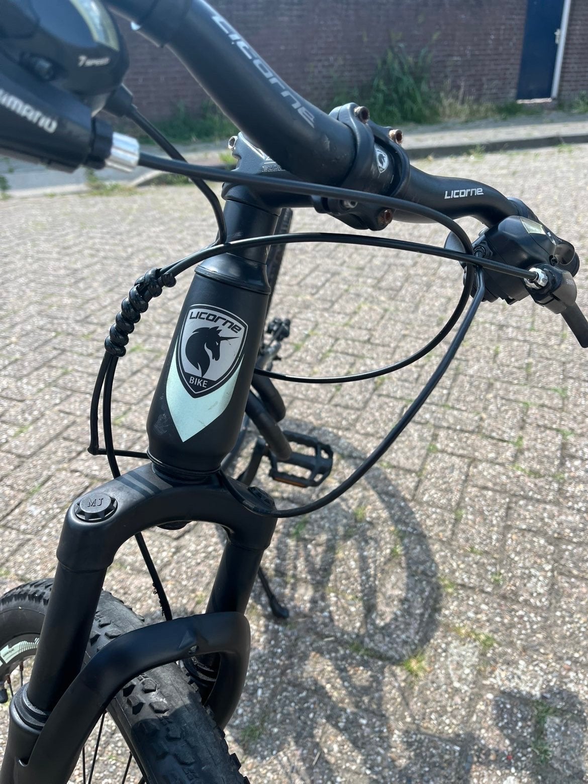Licorne Strong Mountainbike - Zwart, Volledig geveerd, Fietsen en Brommers, Fietsen | Mountainbikes en ATB, Overige merken, Gebruikt