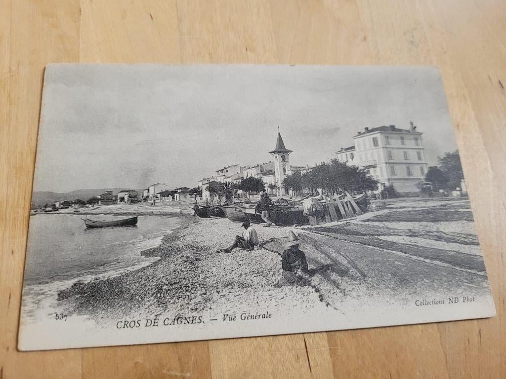Cros de cagnes onbeschreven kaart ansichtkaart côte d'azur, Verzamelen, Ophalen of Verzenden, Overige onderwerpen