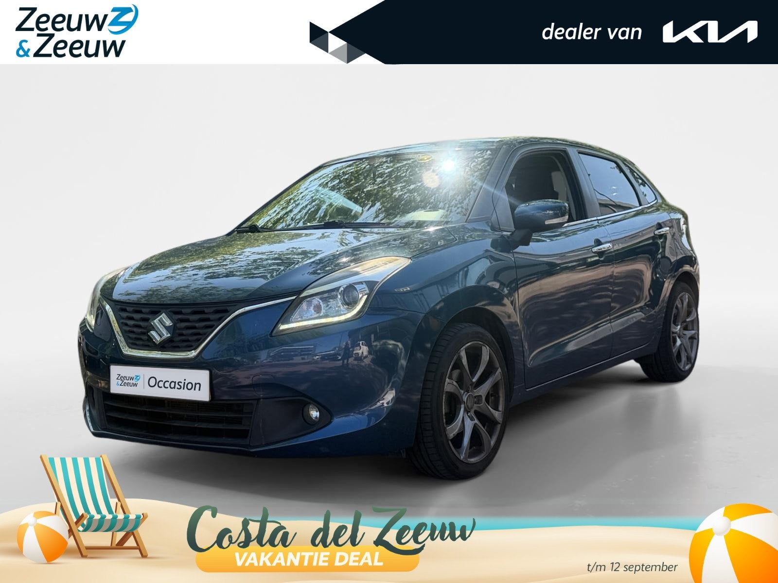 Suzuki Baleno 1.0 Boosterjet High Executive ACC| TREKHAAK |, Auto's, Suzuki, 12 maanden, Stof, Gebruikt, Automatische klimaatregeling