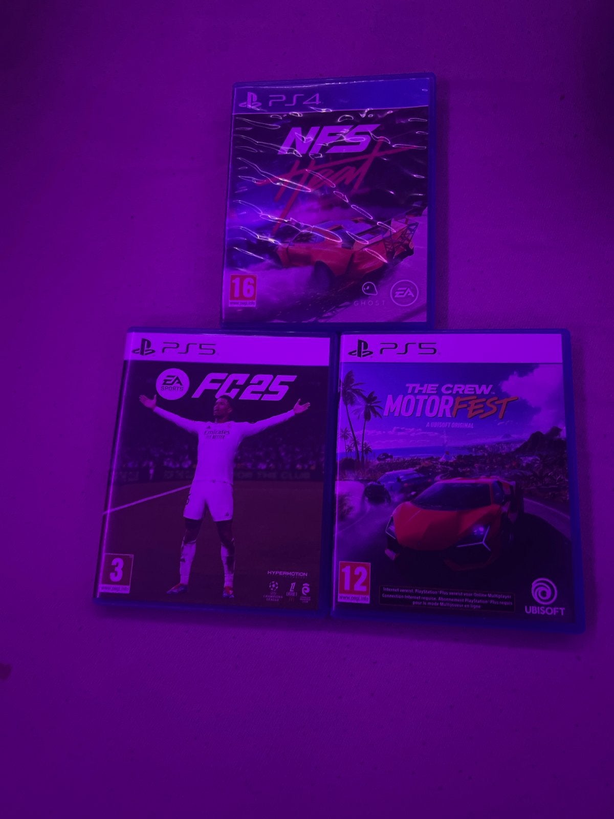 PS5 & PS4 Games: The Crew Motorfest, FC25, Need for Speed He, Online, Verzenden, 1 speler, Racen en Vliegen