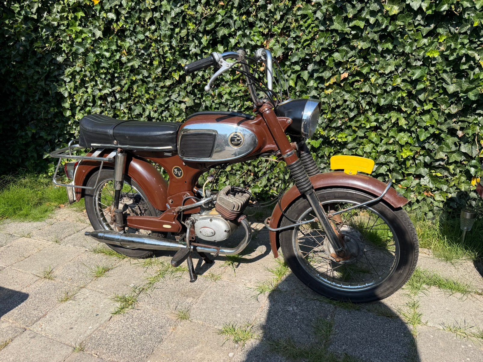 Sparta 3V met Kenteken, Fietsen en Brommers, Brommers | Oldtimers, Ophalen, Sparta, Maximaal 45 km/u, 49 cc