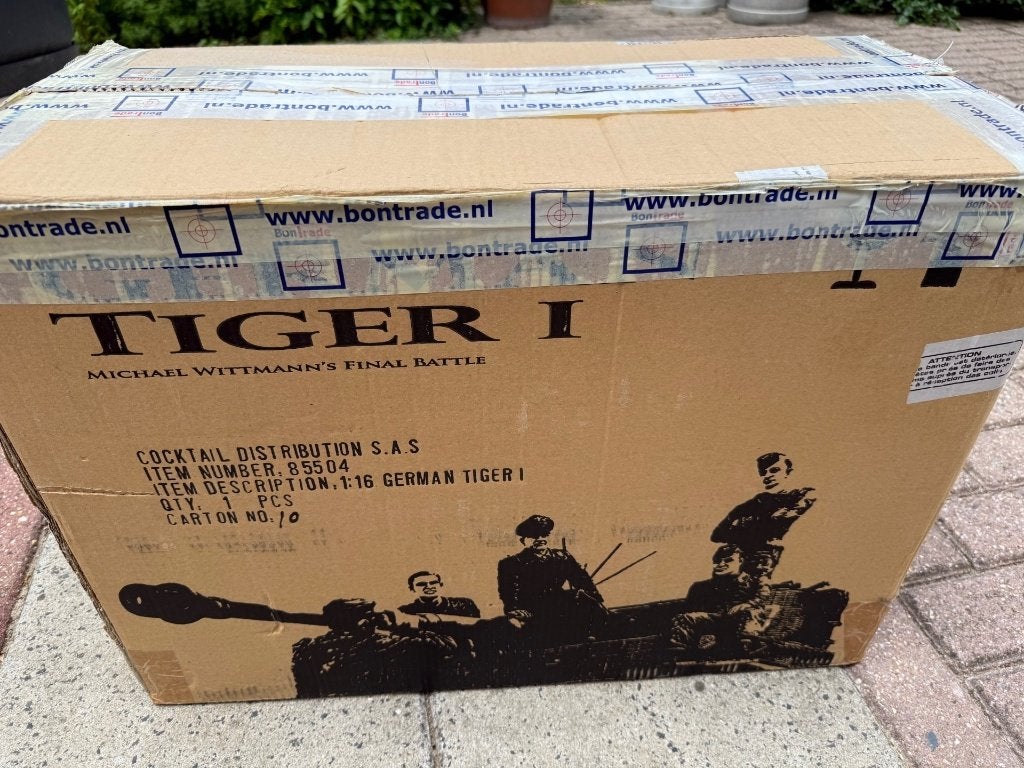 Tiger tank schaal 1/16, Ophalen of Verzenden, Zo goed als nieuw