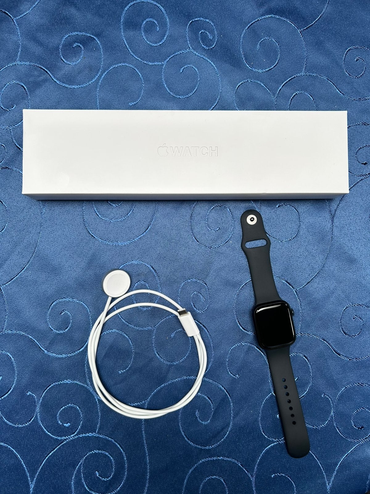 Apple Watch 8 - 45mm *nieuw staat*, Zwart, IOS, Ophalen of Verzenden, Zo goed als nieuw
