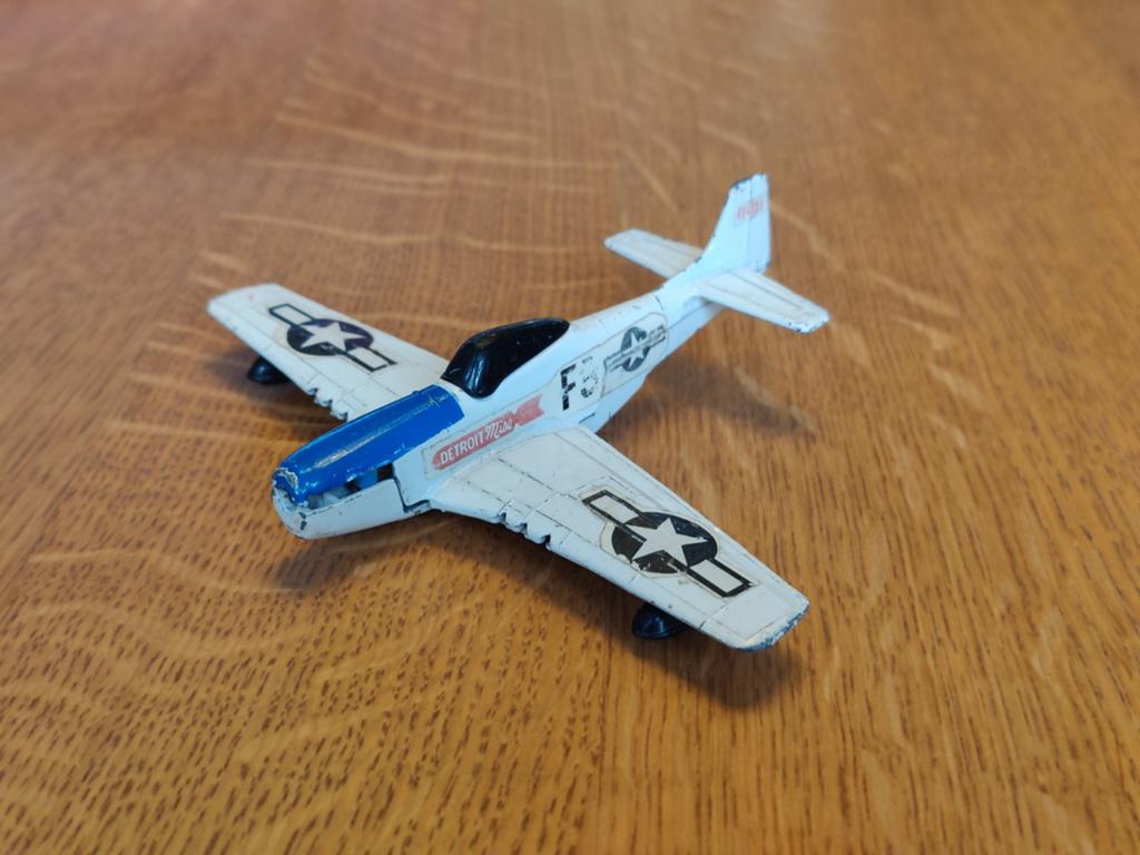 Mustang P51 Vliegtuig, Ophalen of Verzenden