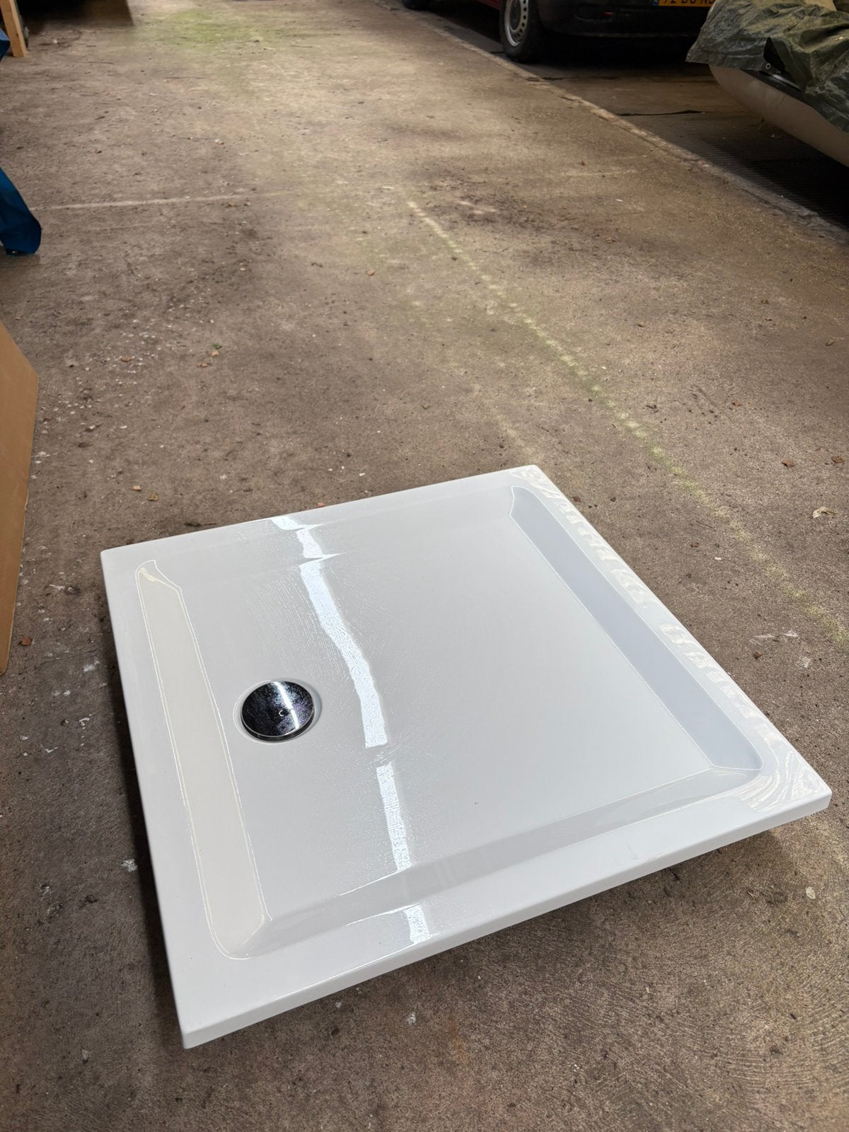 Douchebak 90x90, Doe-het-zelf en Verbouw, Ophalen, Gebruikt, Douche