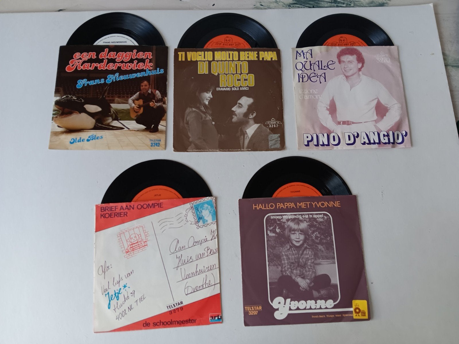 telstar singles, Ophalen of Verzenden, Gebruikt, Nederlandstalig