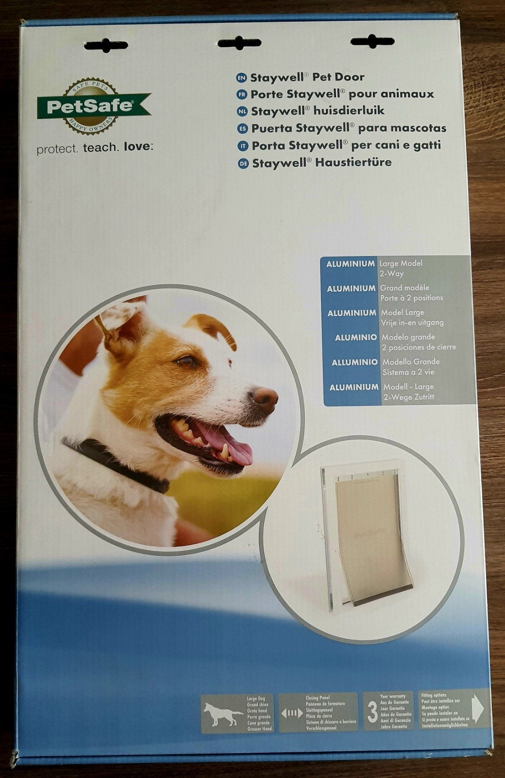 PetSafe Staywell 640 Aluminium Hondenluik - Large, tot 45 kg, Dieren en Toebehoren, Ophalen of Verzenden, Nieuw