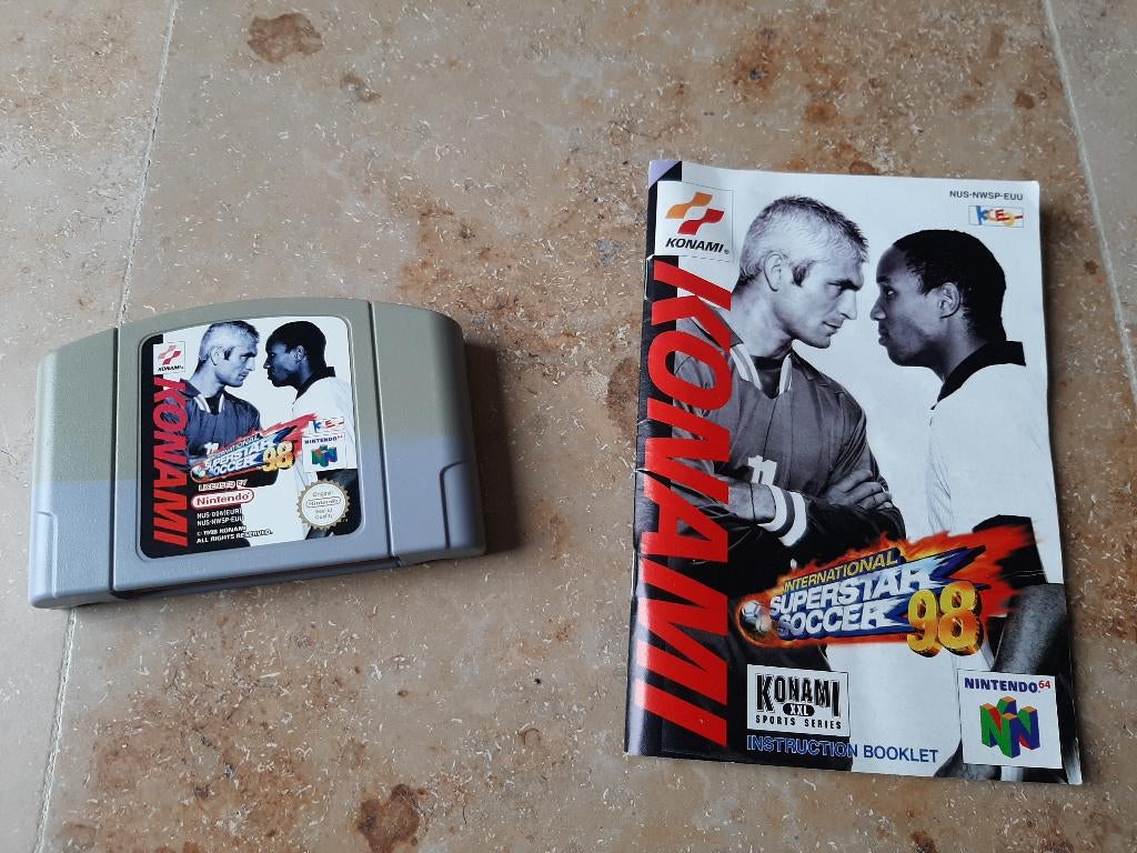 International Superstar Soccer 98, Gebruikt, 2 spelers, Ophalen of Verzenden, Vanaf 3 jaar