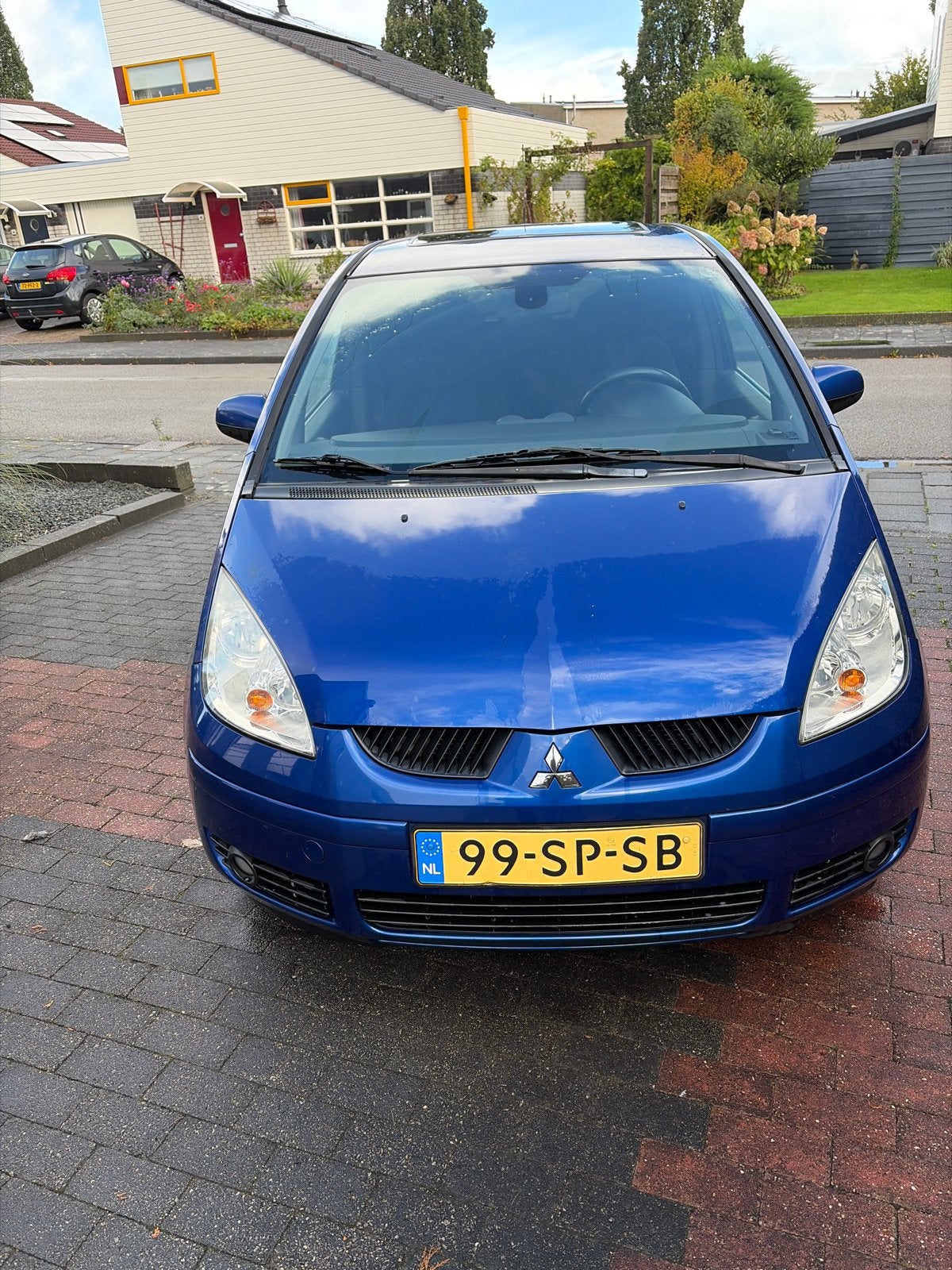 Mitsubishi Colt 1.5 CZ5 2006 Blauw, Auto's, Voorwielaandrijving, 970 kg, 40 €/maand, 4 cilinders