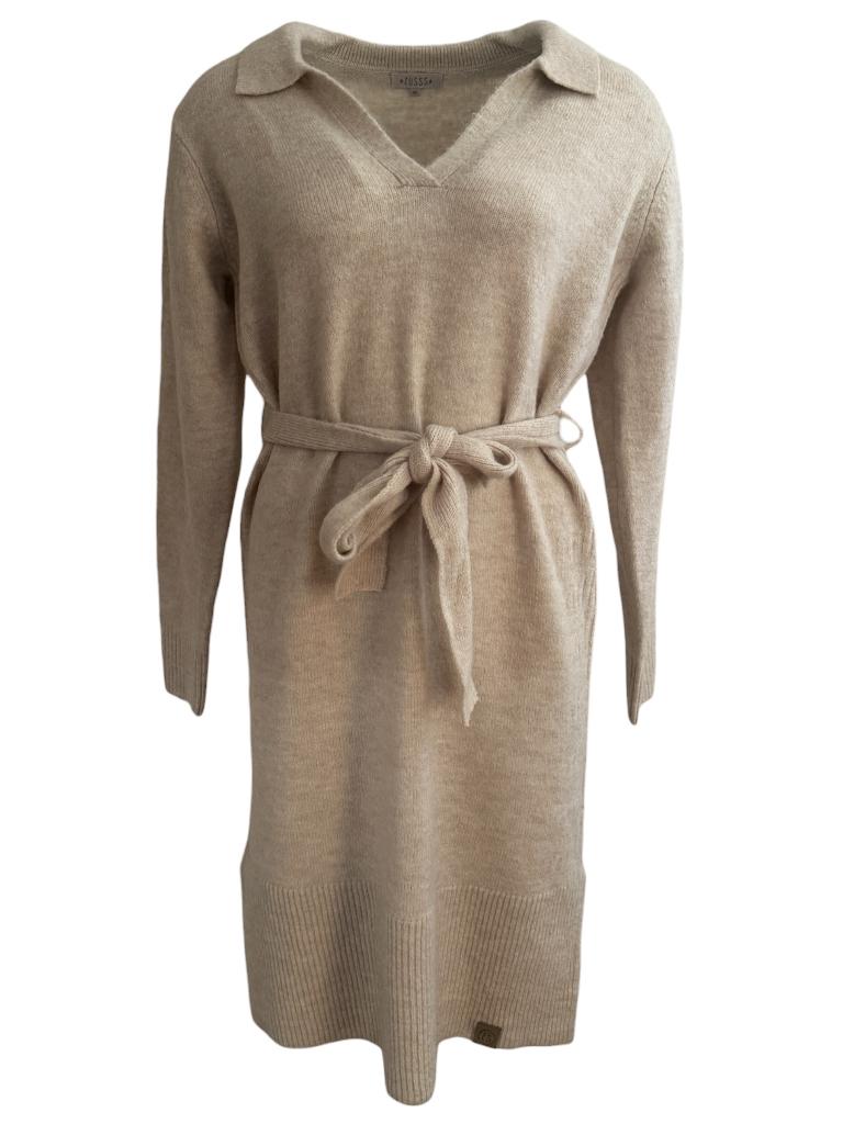 Zusss jurk M, Kleding | Dames, Beige, Ophalen of Verzenden, Zo goed als nieuw