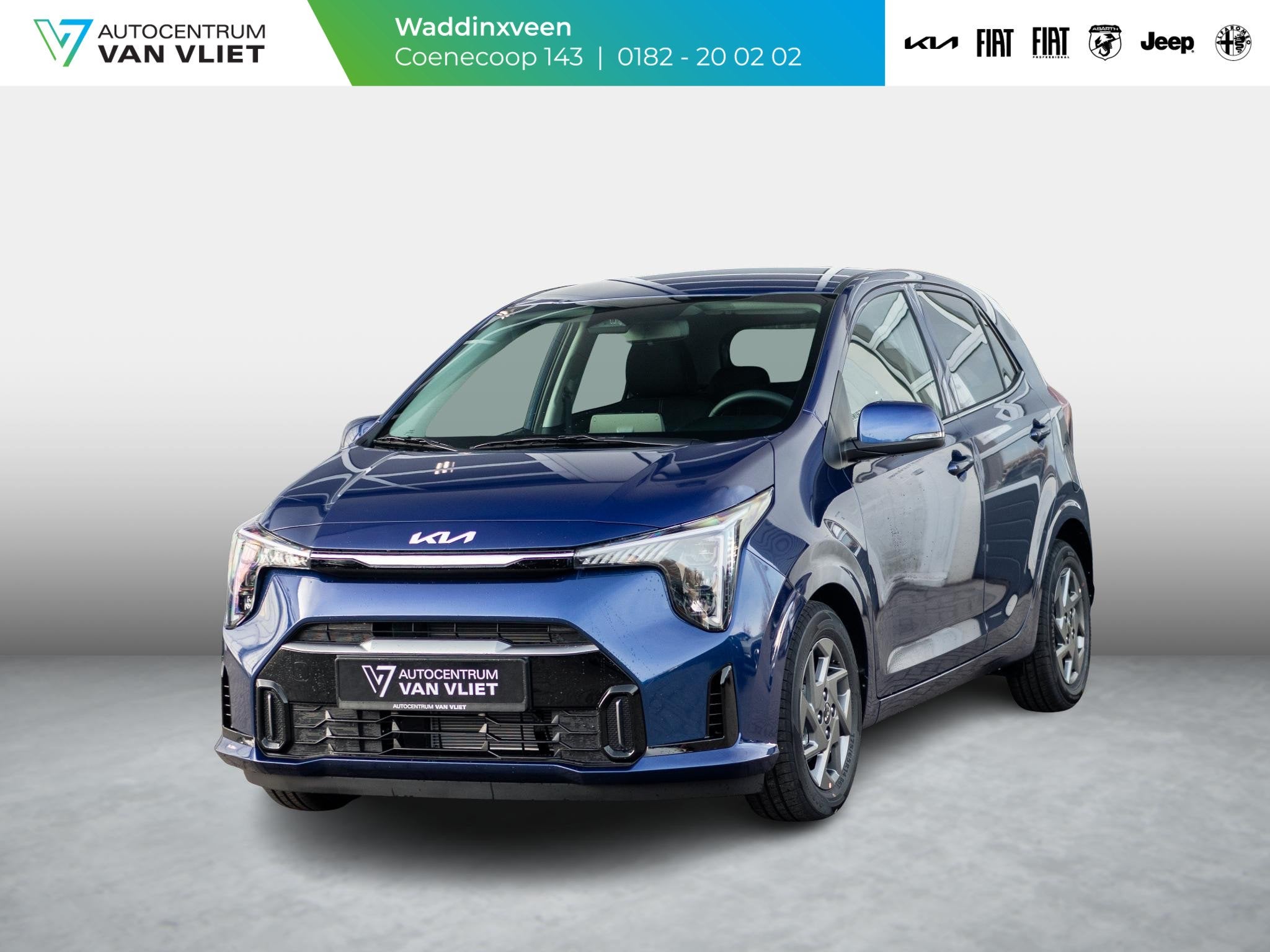 Kia Picanto 1.0 GDi DynamicPlusLine | Automaat | Navi | LM v, Auto's, 12 maanden, Stof, 68 pk, Bedrijf