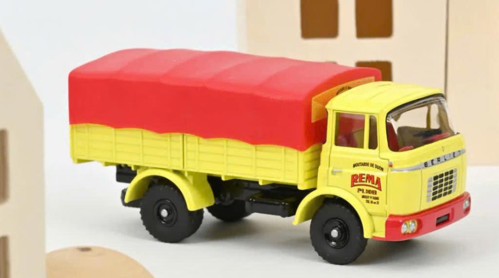 Berliet GAK Moutarde de Dijon NOREV / DINKY 1:43 ref. CL6911, Verzenden, Nieuw, Bus of Vrachtwagen, Norev