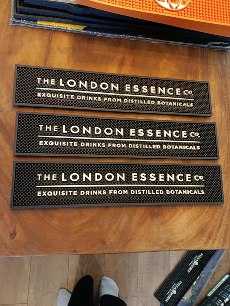 The London essenco barmat, Ophalen of Verzenden, Reclamebord