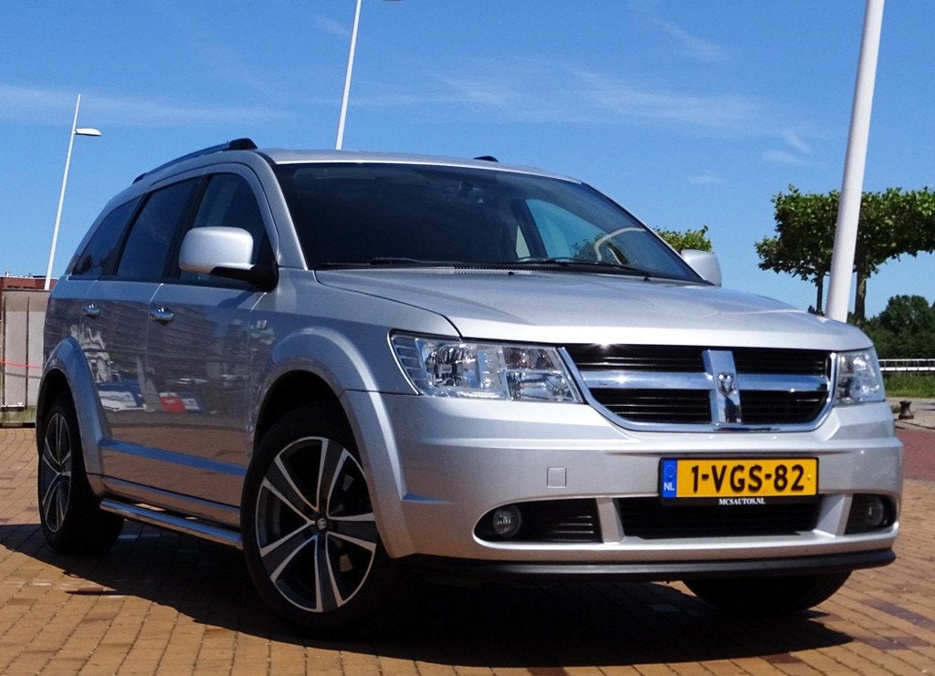 Dodge Journey 2.7 R/T Grijs kent. Marge LPG Aut. 2150 eoro f, 1748 kg, 450 kg, Gebruikt, Zwart