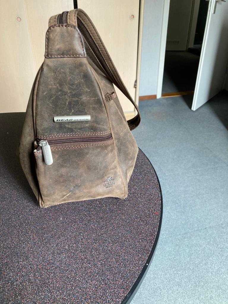 Bear design leren sling back, Overige merken, Gebruikt, Bruin, Ophalen of Verzenden