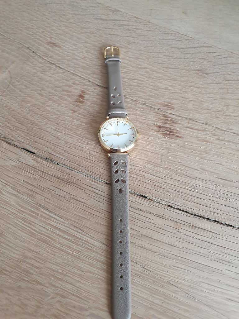 horloge, Overige merken, Leer, Polshorloge, Ophalen of Verzenden