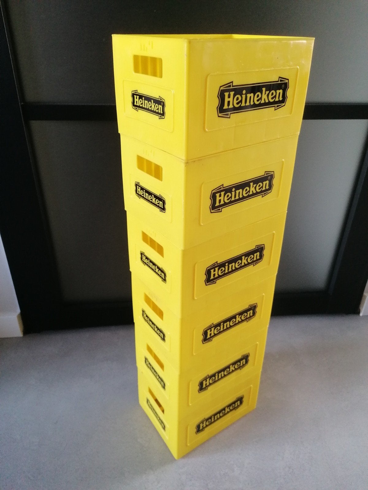 6x Heineken Krat CD Rek Minikrat Bierkrat cdkrat Kratje, Verzamelen, Biermerken, Ophalen of Verzenden, Zo goed als nieuw, Overige typen