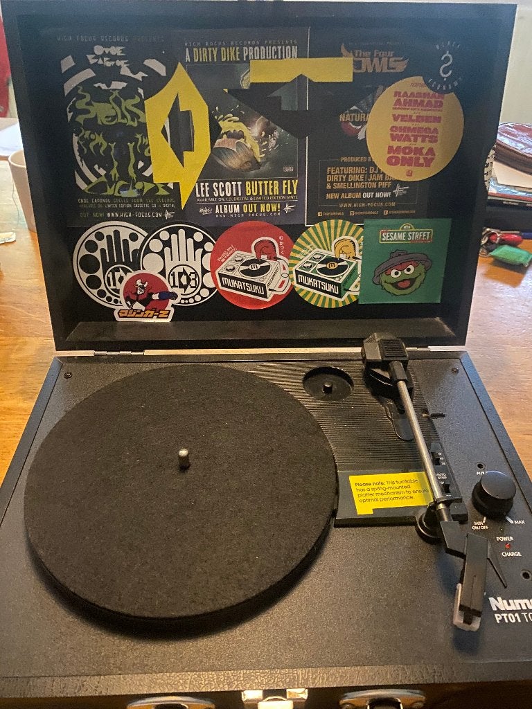 AUDIO Numark PT01 Touring | draagbare platenspeler diggers, Overige merken, Gebruikt, Ophalen of Verzenden, USB-aansluiting