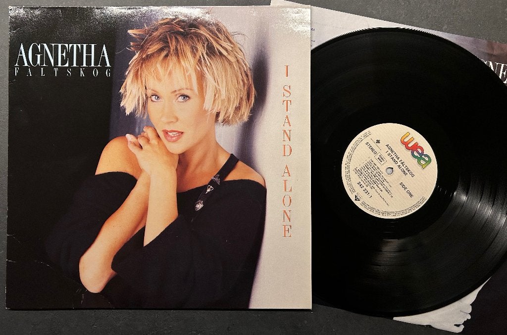 AGNETHA FALTSKOG ( ABBA ) - I stand alone ( LP; NMINT ), LP, Pop, Ophalen of Verzenden, Zo goed als nieuw
