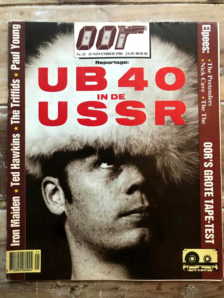 OOR Magazine 1986 IRON MAIDEN The Triffids PAUL YOUNG UB40, Boeken, Ophalen of Verzenden, Muziek, Film of Tv