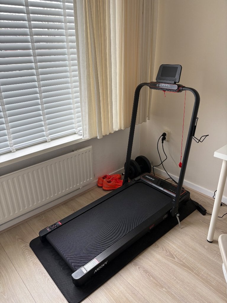 Moov loopband smartstep pro v2 incline loopband inklapbaar, Ophalen, Zo goed als nieuw, Metaal, Loopband