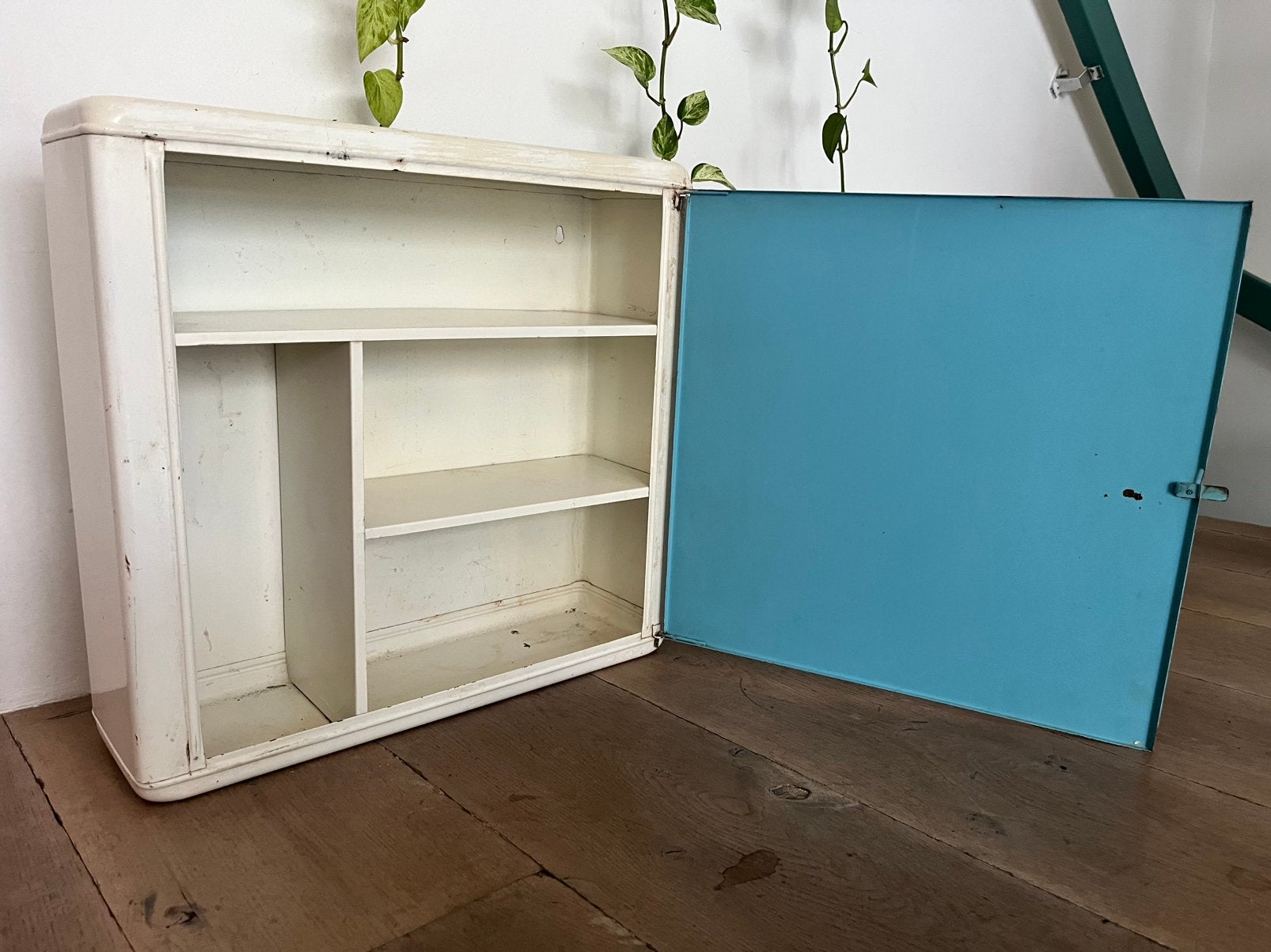 Groot vintage medicijn of apothekerskastje, Ophalen, Gebruikt