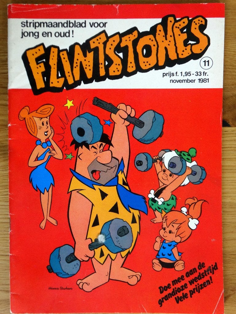 Flintstones nr: 11, Boeken, Stripboeken, Gelezen, Eén stripboek, Ophalen of Verzenden