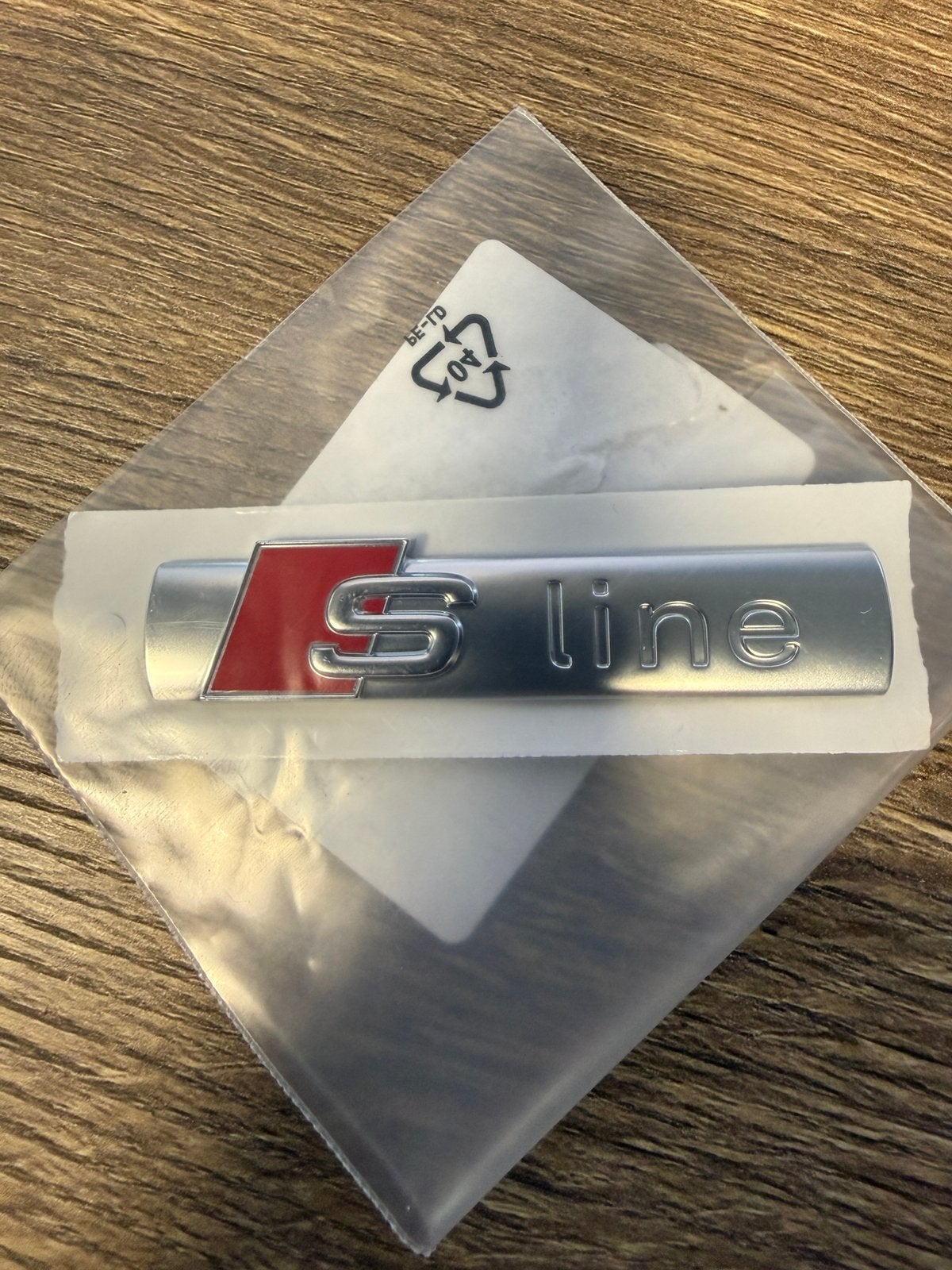 S-line embleem audi NIEUW, Ophalen of Verzenden