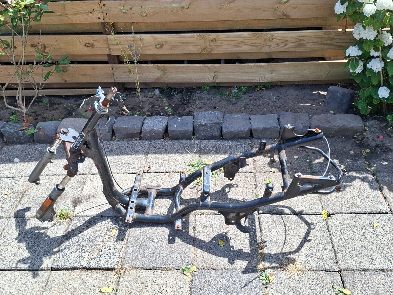 Yamaha Neos "snor" frame + kent. Zonder WOK, Ophalen, Gebruikt, Frame, Yamaha