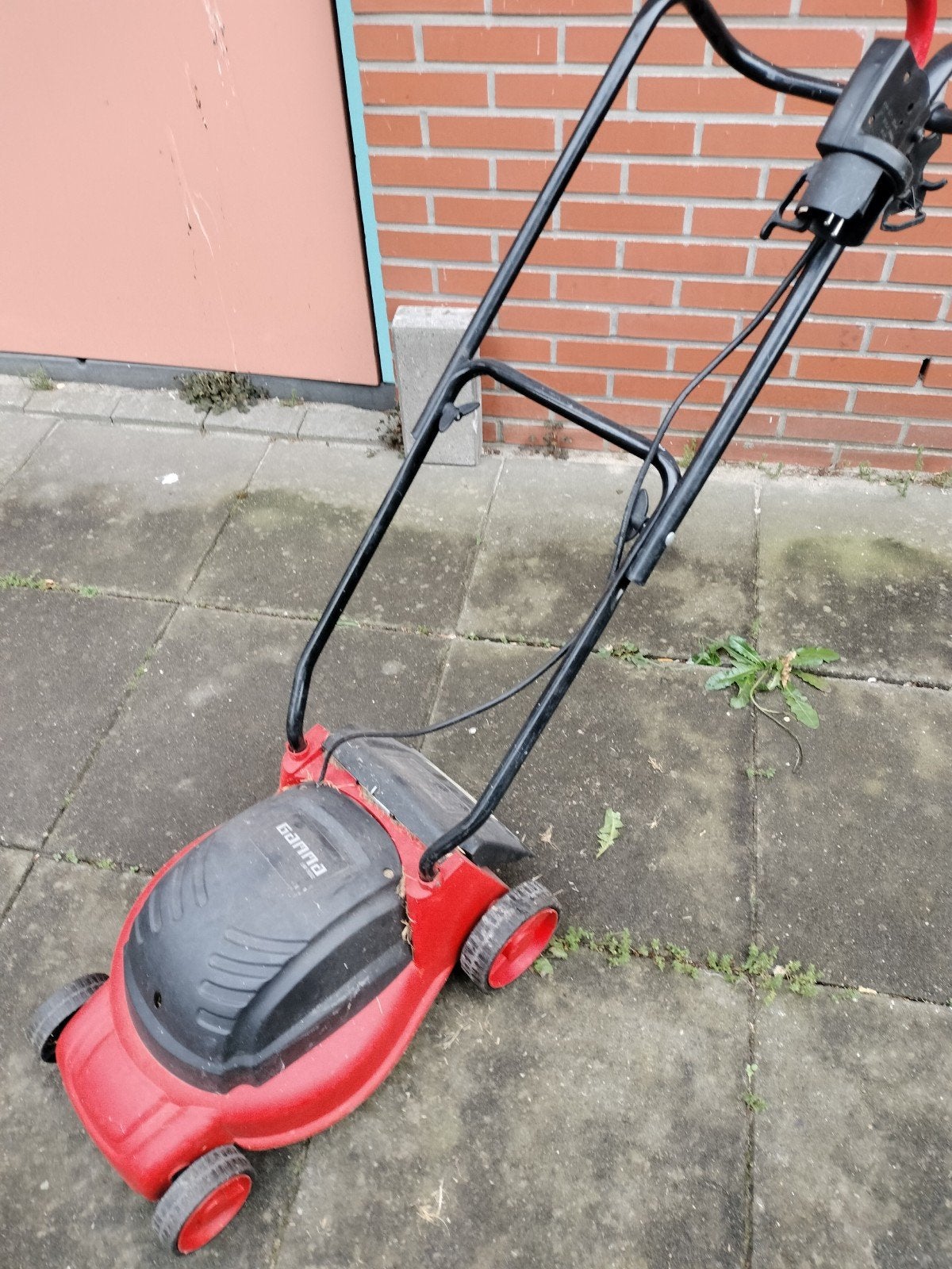 Prima electrische grasmaaier van de gamma, Ophalen, Gebruikt, Elektrische grasmaaier, Kooimesmaaier