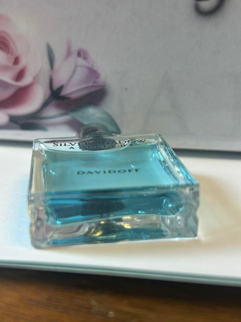 Davidoff - silver shadow altitude miniature 7,5ml edt, Ophalen of Verzenden, Nieuw, Miniatuur, Gevuld