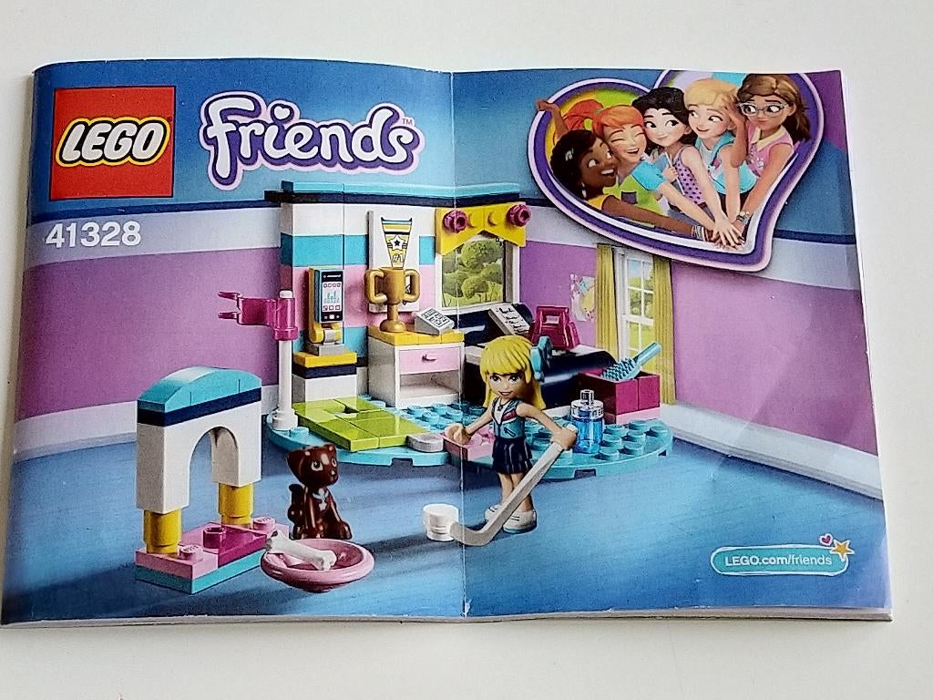 Lego Friends 41328 Stephanies slaapkamer, Compleet, Lego, Friends, Ophalen of Verzenden