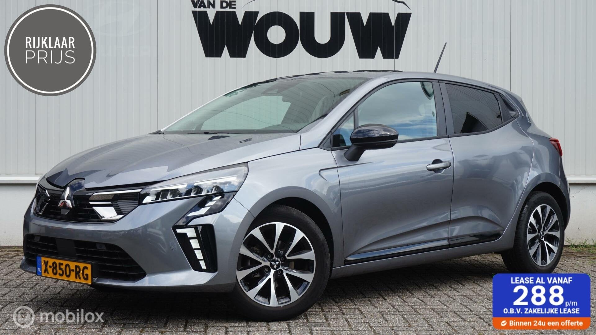 Mitsubishi Colt 1.0T MT Intense Apple Carplay/Android Auto |, Stof, Gebruikt, Met garantie (alle), 1072 kg