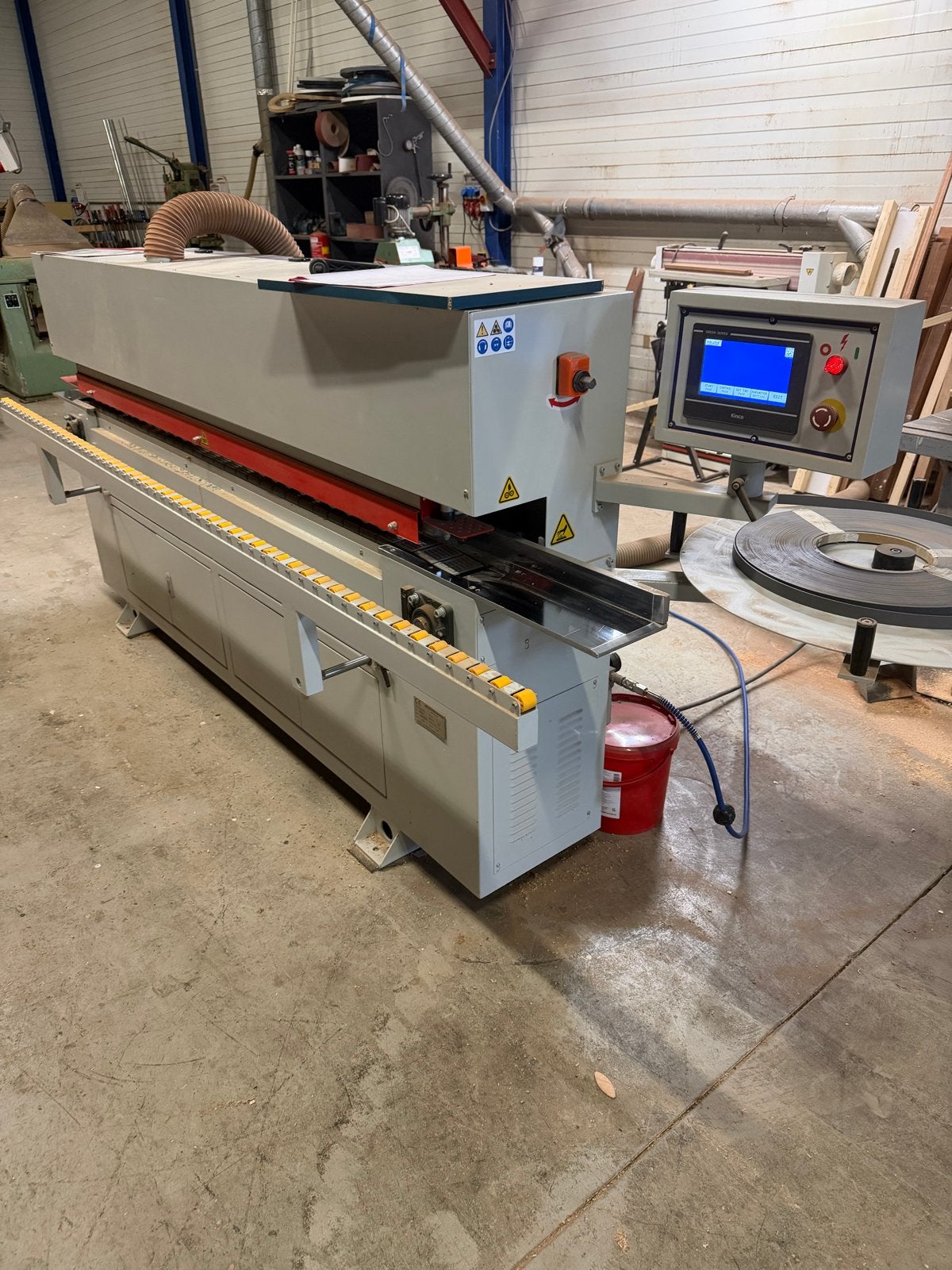 Cormak EBM800 Kantenaanlijmmachine, Ophalen