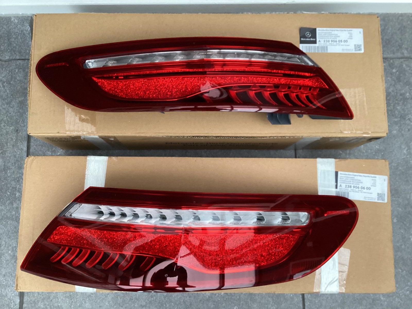 Mercedes W213 coupe cabrio W238 achterlichten L+R Nieuw, Ophalen of Verzenden, Gebruikt, Mercedes-Benz
