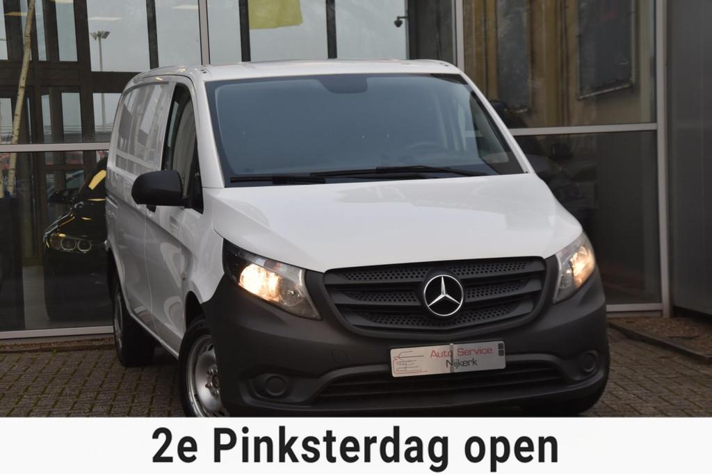 Mercedes-Benz Vito 111 CDI Functional Lang Airco Nav. Cruise, Voorwielaandrijving, Stof, Gebruikt, 4 cilinders