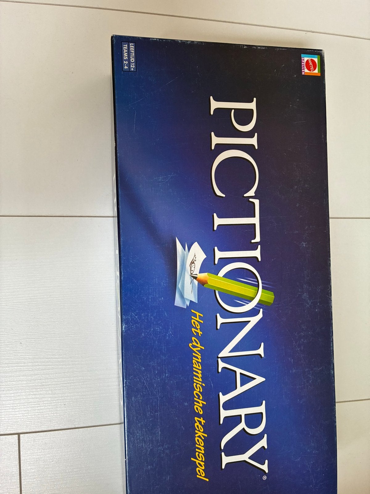 Pictionary - Het dynamische tekenspel, Drie of vier spelers, Ophalen of Verzenden, Zo goed als nieuw