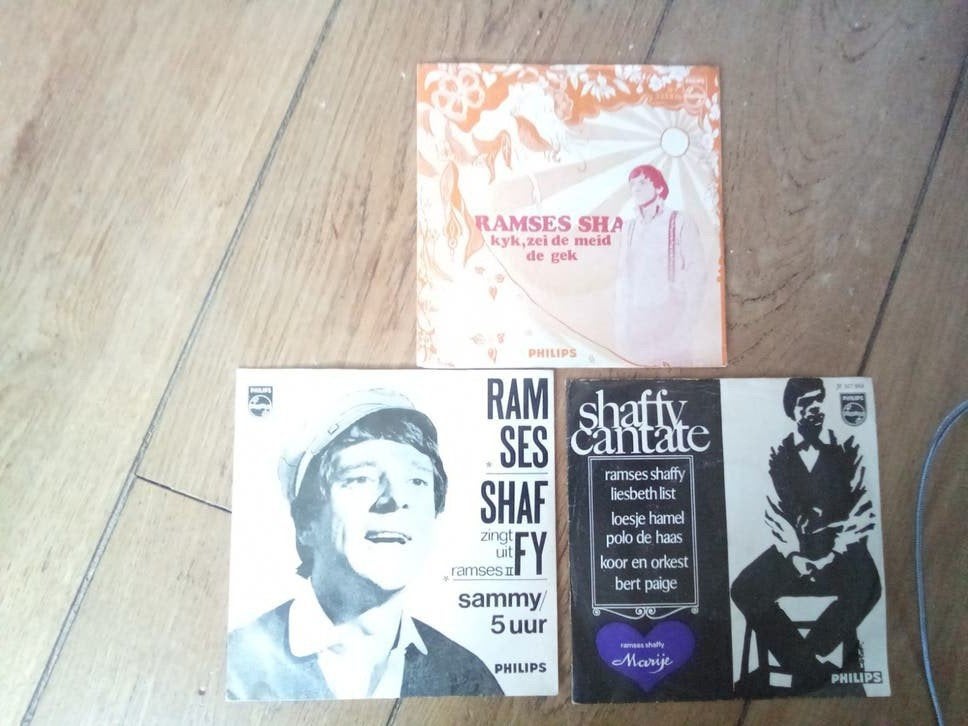 Ramses Shaffy Vinyl Collectie - 3 EP's, Gebruikt, 7 inch, Ophalen of Verzenden, EP