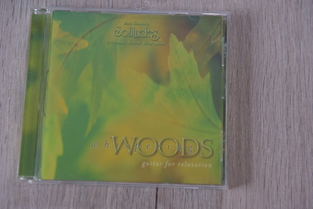 DAN GIBSON - SOLITUDES -- WHISPERING WOODS GUITAR FOR RELAX, Verzenden, Zo goed als nieuw, Meditatie