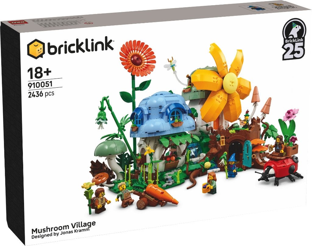 Lego Bricklink 910051 Mushroom Village / Paddenstoelendorp, Ophalen, Overige thema's, Lego, Nieuw