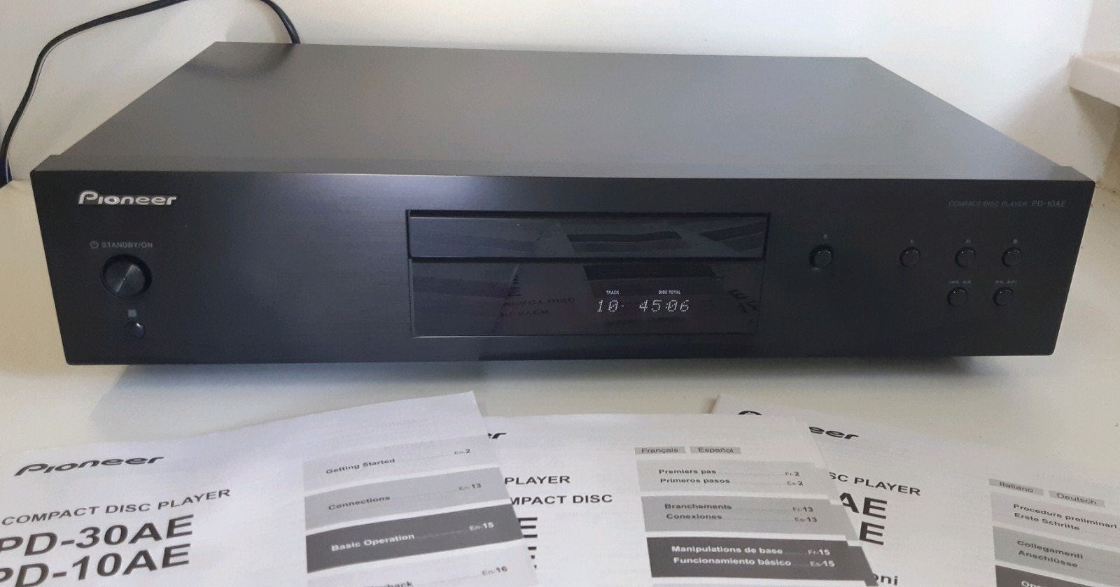 PIONEER COMPACT DISC PLAYER PD-10AE, Ophalen, Zo goed als nieuw, Pioneer