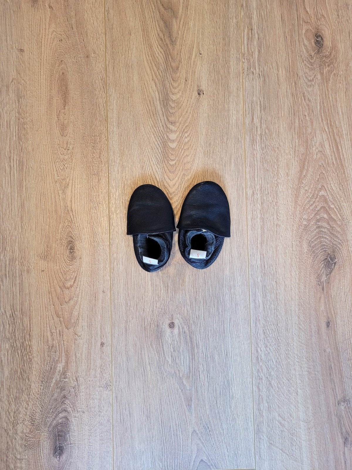 Babysteps Slofjes Maat S - Zwart, Slofjes, Gebruikt, Jongetje of Meisje, Ophalen of Verzenden