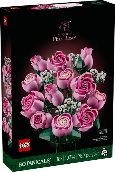 Lego Botanicals set 10374 Roze rozenboeket, Overige thema's, Lego, Nieuw, Ophalen of Verzenden