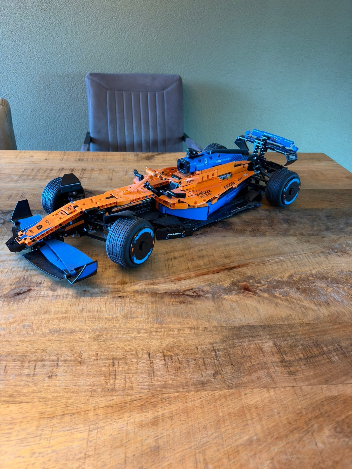 Mclaren F1 2022 lego, Ophalen of Verzenden, Zo goed als nieuw, Overige schalen, Auto onroad