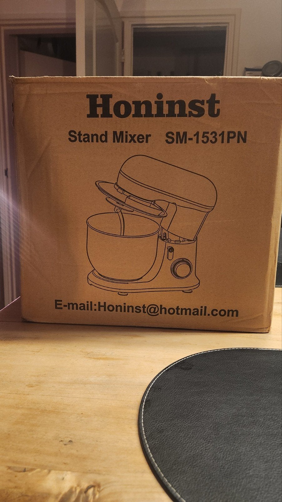 Honinst Stand Mixer SM-1531PN - Nieuw in doos, 3 tot 4 liter, Ophalen, Nieuw, 3 snelheden of meer