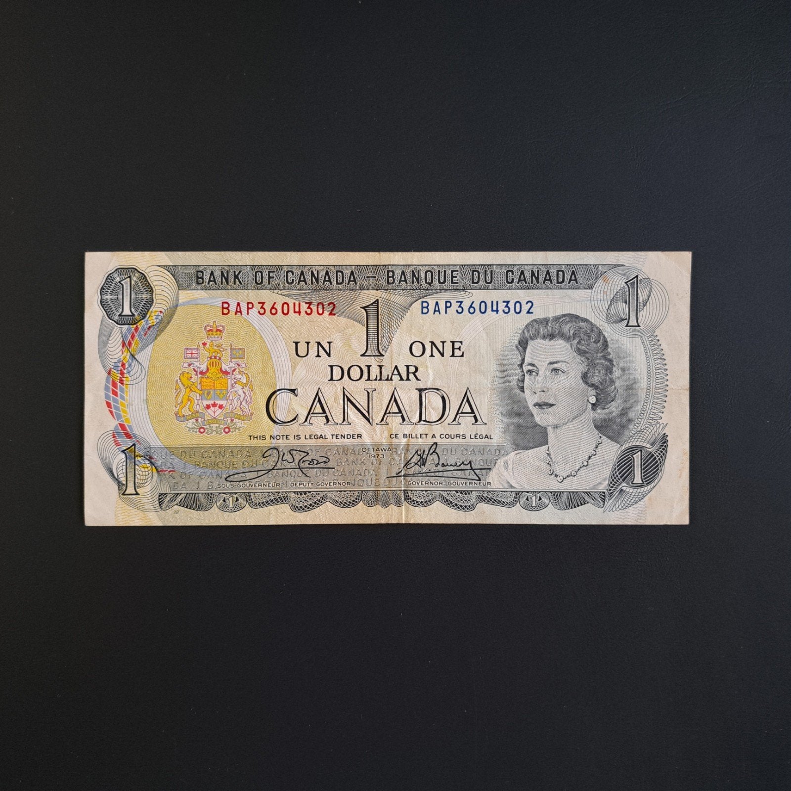 1 dollar Canada #001, Postzegels en Munten, Bankbiljetten | Amerika, Verzenden, Noord-Amerika, Los biljet