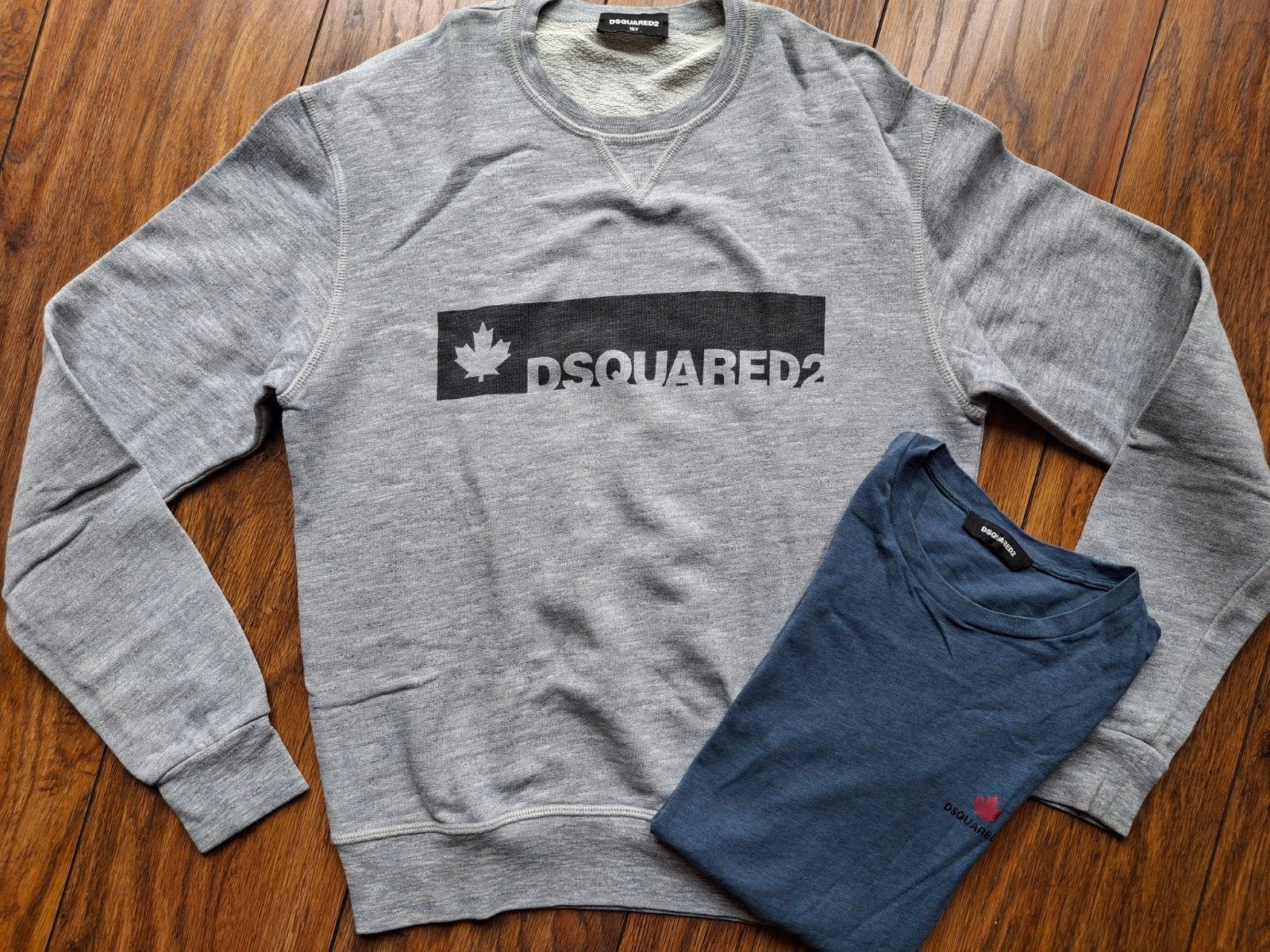 Dsquared2 sweater / trui (+ gratis Dsquared2 shirt), Ophalen of Verzenden, Gebruikt