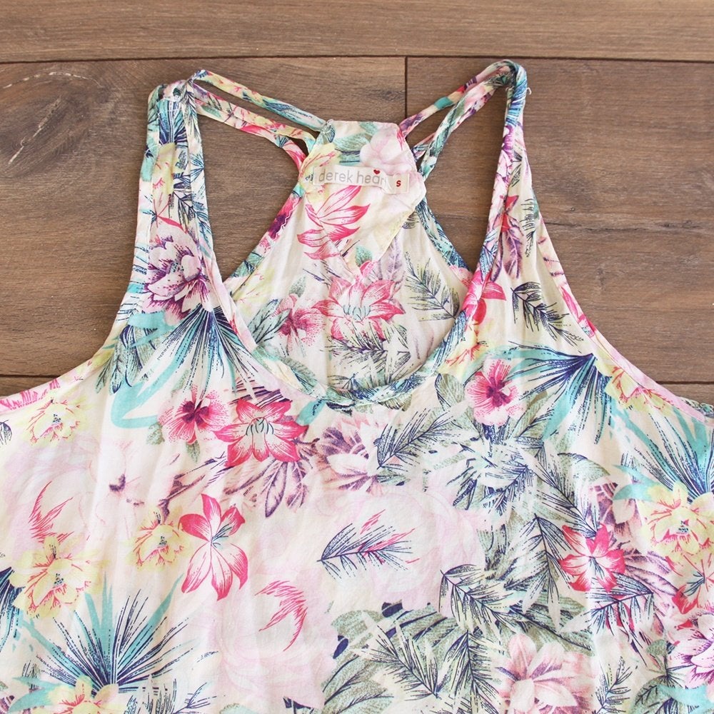 Derek Heart Topje (S) - 63 € 15,-, Kleding | Dames, Meerkleurig, Ophalen of Verzenden, Zo goed als nieuw, Derek Heart