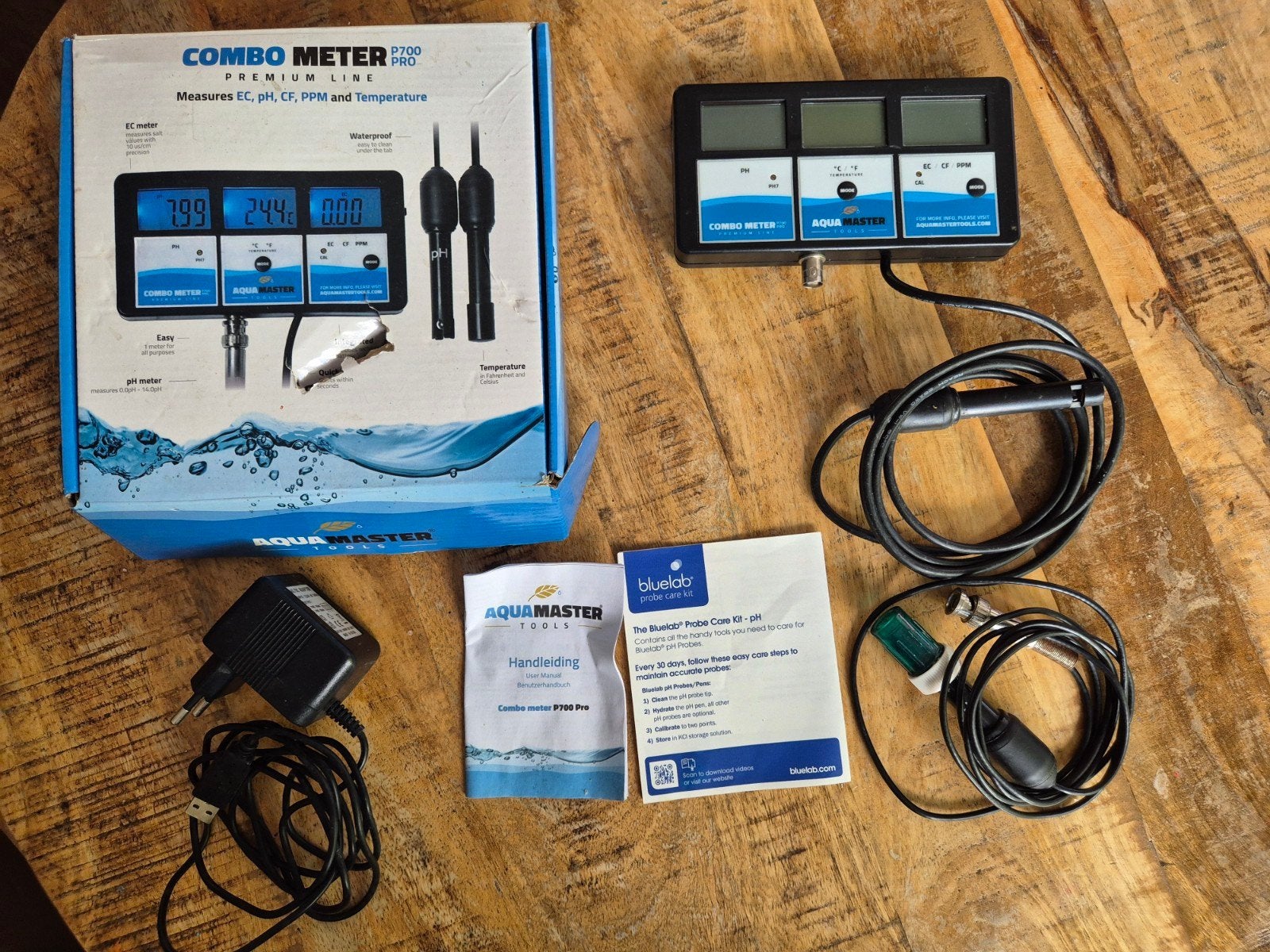 Aqua Master Tools Combo Meter P700 Pro Premium Line, Ophalen of Verzenden, Gebruikt, Multimeter